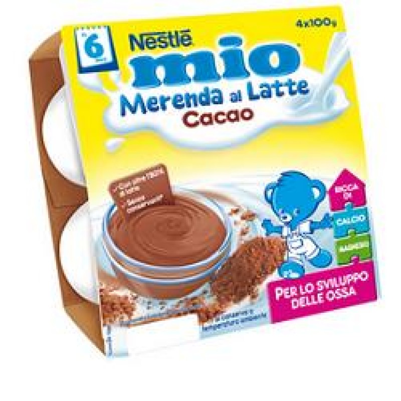 MIO MERENDA CACAO 4 X 100 G