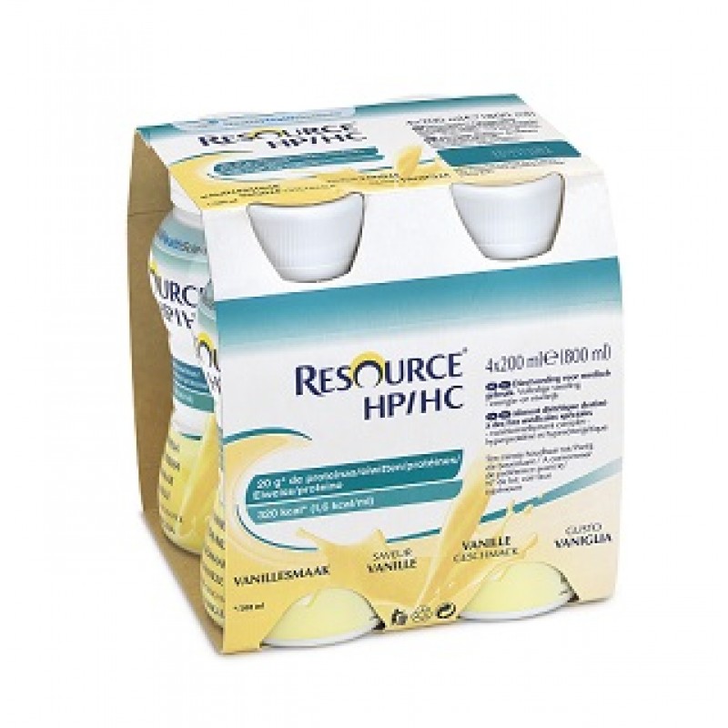 Resource HP/HC Vaniglia 4x200ml