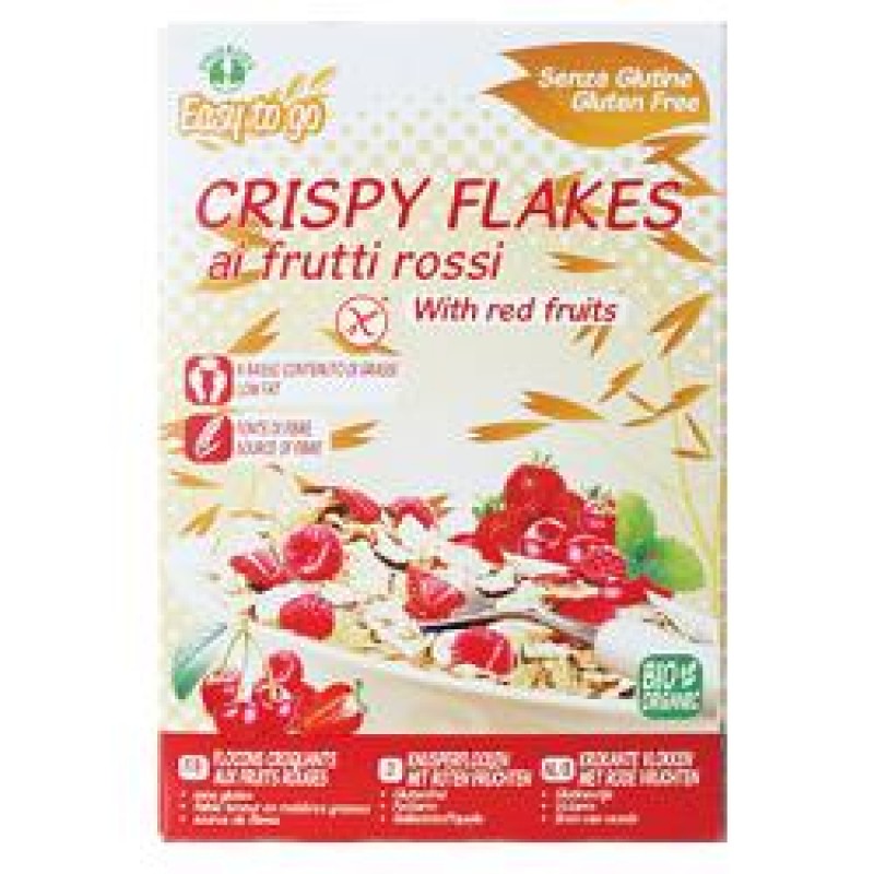 Easy To Go Crispy Flakes ai Frutti Rossi Senza Glutine Biologici