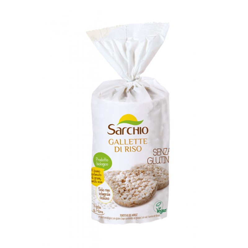 Sarchio Gallette Di Riso Senza Glutine 100 g