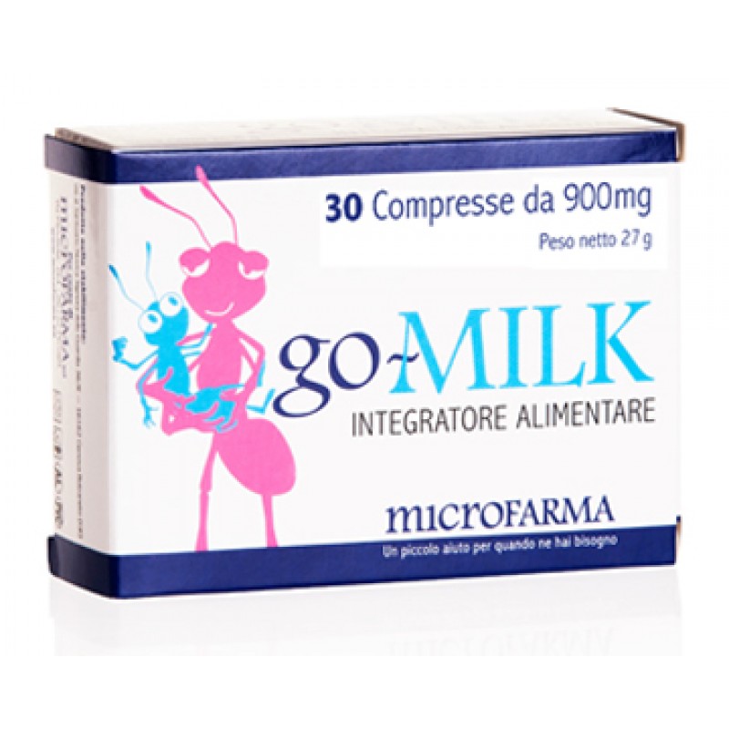 Go-Milk Integratore 30 Compresse