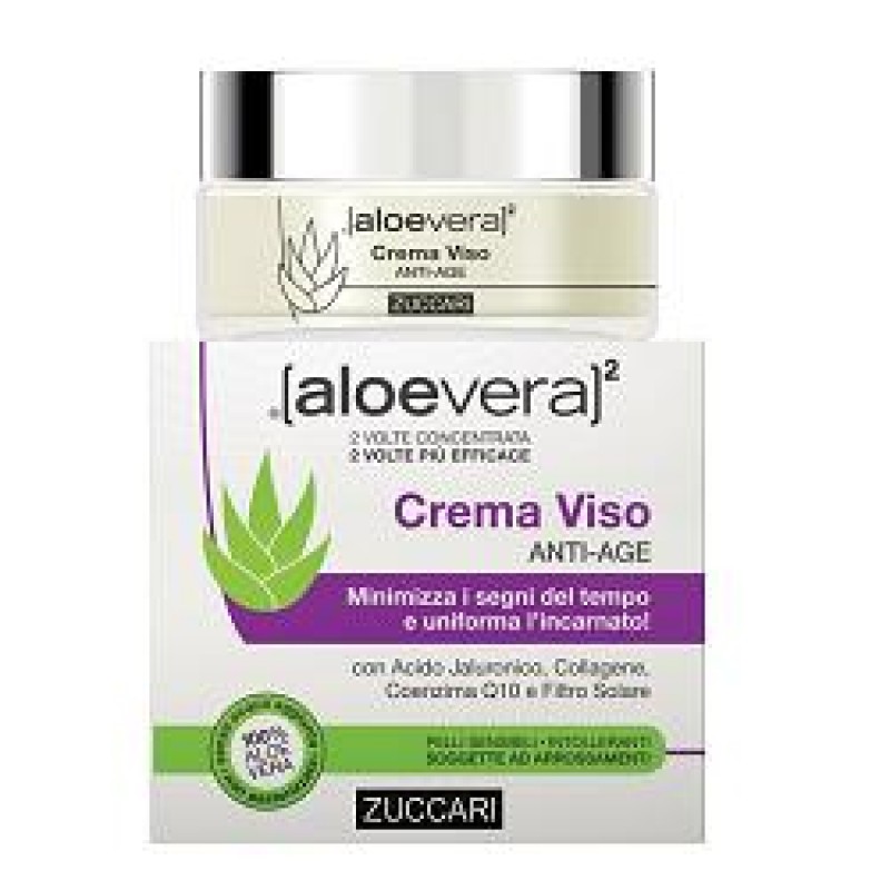 Zuccari Aloevera2 Crema Viso Antiage 50 Ml