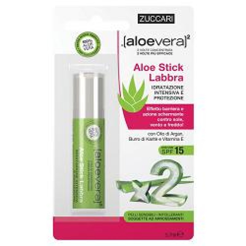 Zuccari Aloevera2 Stick Labbra Idratante 5.7 ml