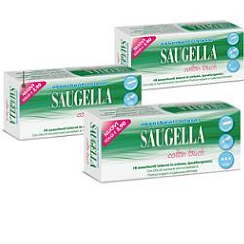 Saugella Cotton Touch Mini Assorbenti Interni 16 Pezzi