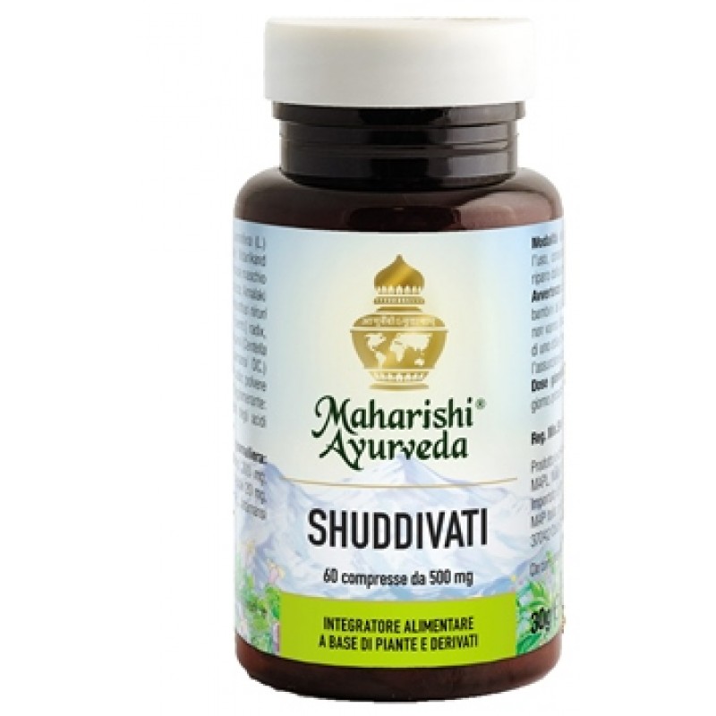 Maharishi Ayurveda Shuddivati Integratore Drenante 60 Compresse