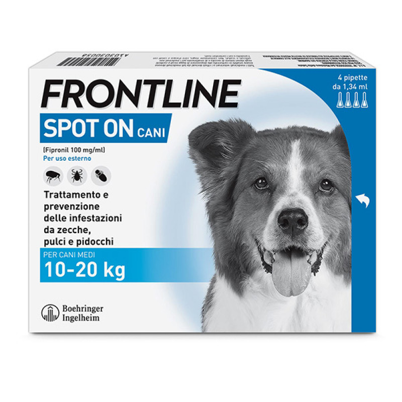 FRONTLINE SPOTON 4P 1,34ML 10-20