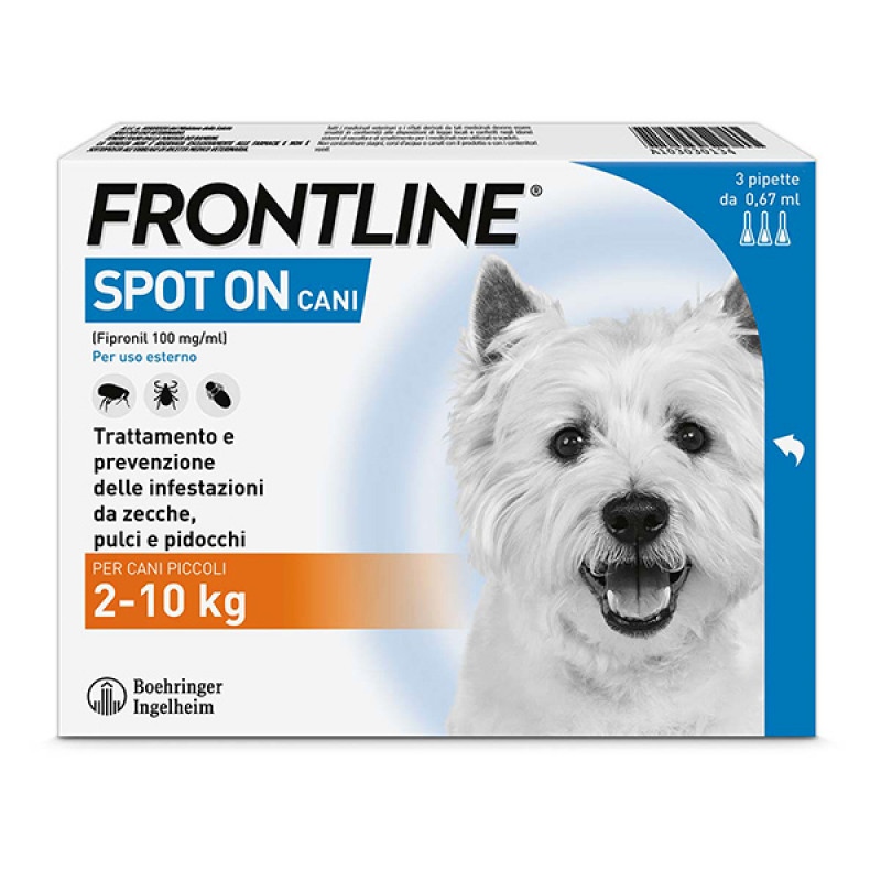 FRONTLINE*3PIP 2-10KG CANI