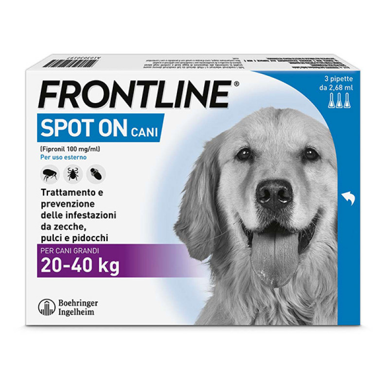 FRONTLINE*3PIP 20-40KG CANI
