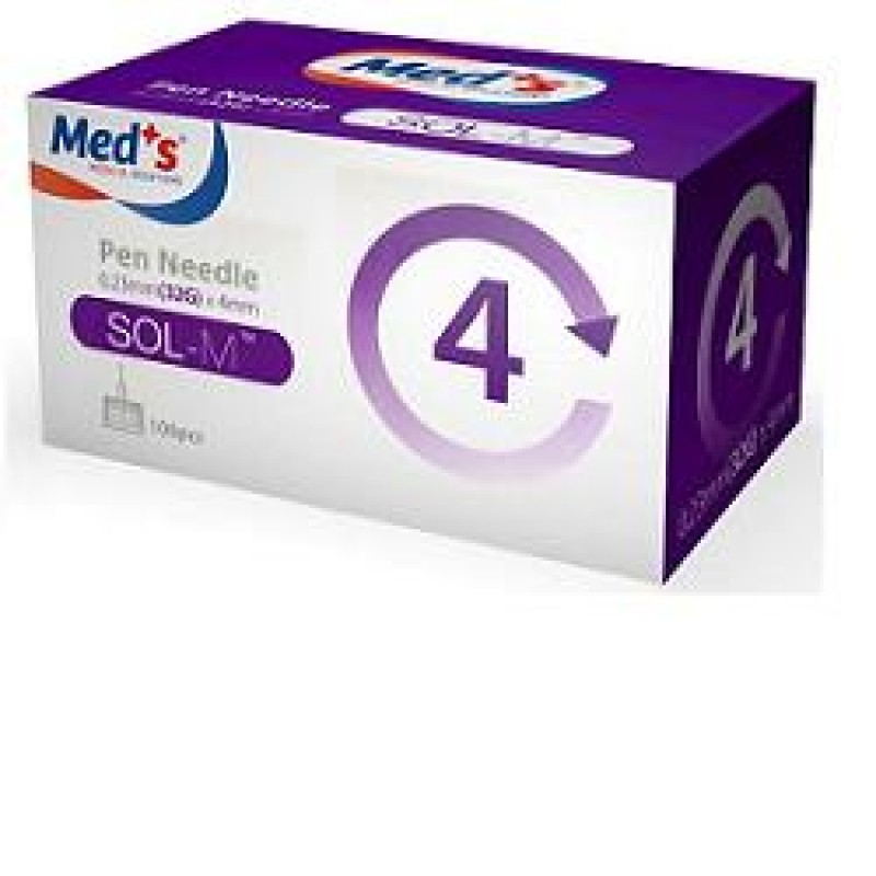 Med's Ago Penna 31G Da Insulina 6 mm 100 Pezzi