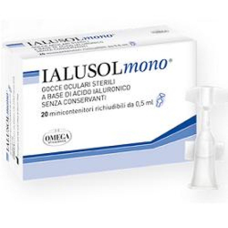Ialusol Mono Gocce oculari 20 Flaconcini