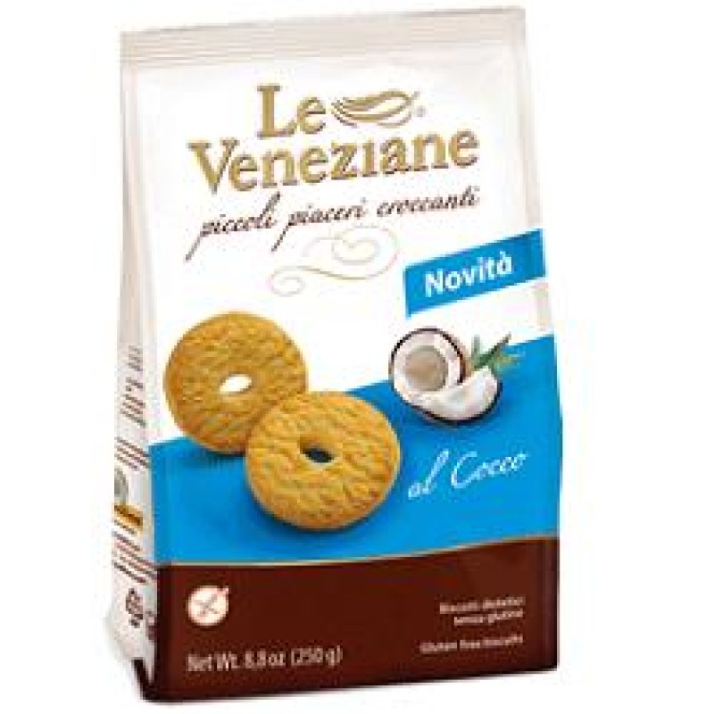Le Veneziane Biscotti al Cocco Senza Glutine 250 g