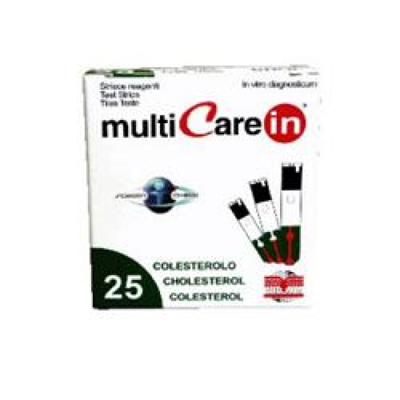 Multicare IN Colesterolo 5 Strisce Reattive