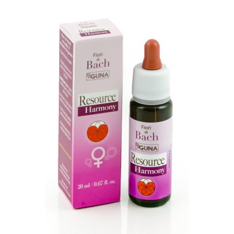 Guna Fiori Di Bach Resource Harmony Armonia Femminile Gocce 20 Ml