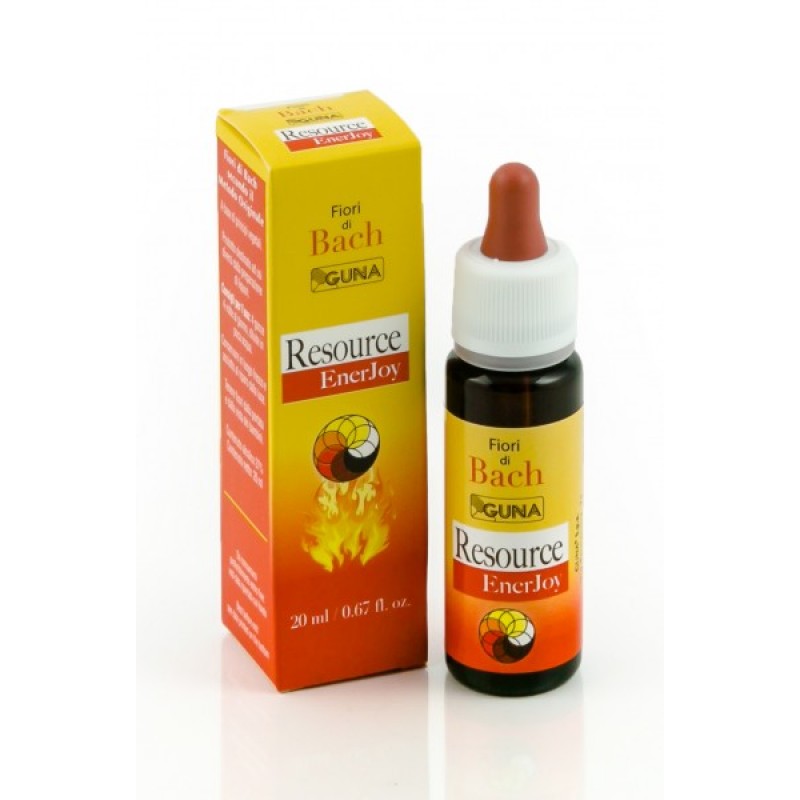 Guna Fiori Di Bach Resource Enerjoy Energia e Vitalità Gocce 20 Ml