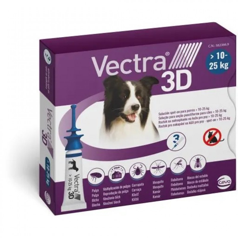 VECTRA 3D*SPOTON 3FL10-25KG BL