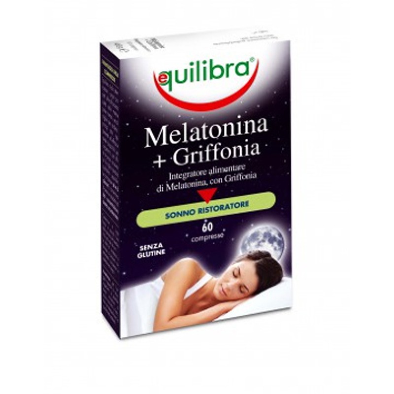 Equilibra Melatonina + Griffonia 60 compresse