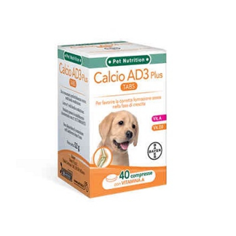 CALCIO AD3 SOLUBILE SVILUPPO 40 COMPRESSE