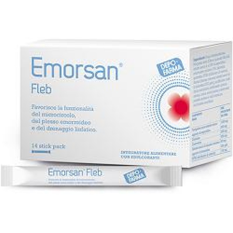 Emorsan Fleb Integratore Alimentare 14 Stick Pack da 15 ml