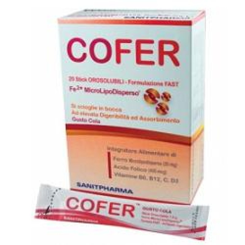 Cofer Integratore 20 Bustine Orosolubili