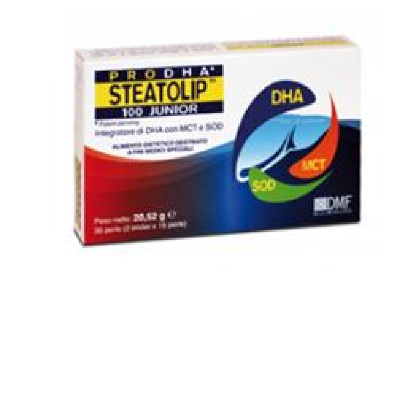 Prodha Steatolip 100 Junior Integratore 30 Perle