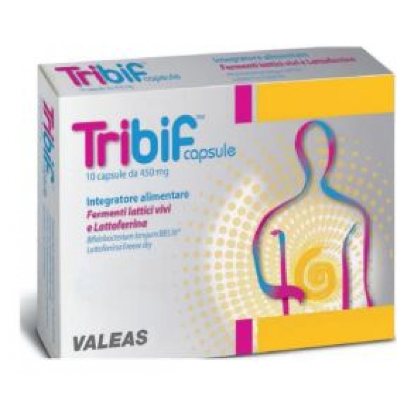 Tribif Capsule Integratore Fermenti Lattici Vivi Adulti 10 Capsule
