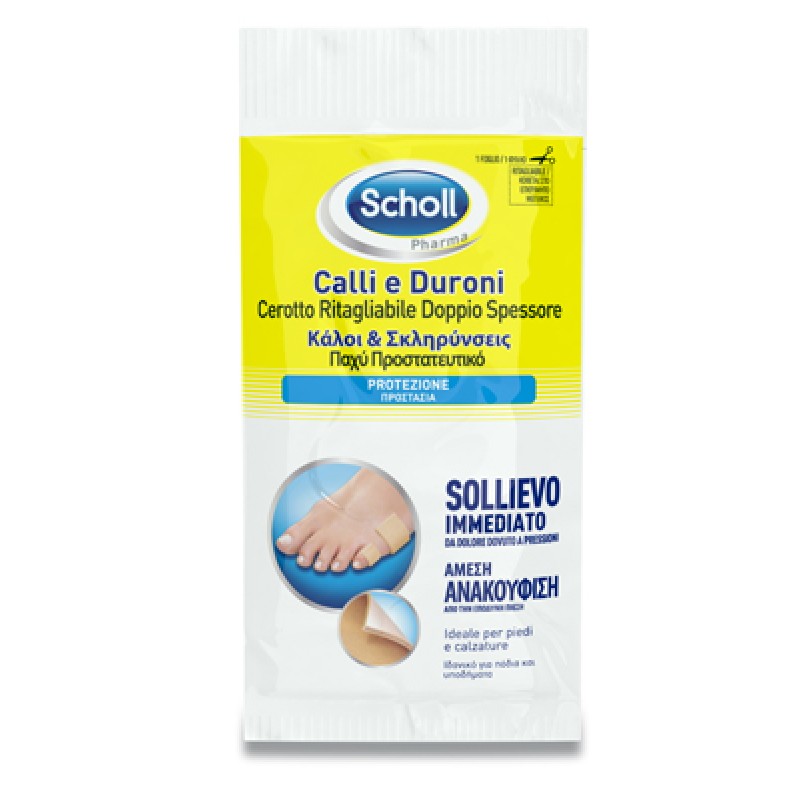 SCHOLLS Cerotto ritagliabile calli e duroni