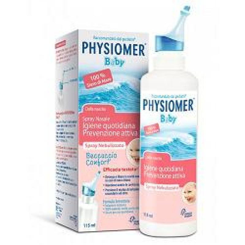 Physiomer Iper Baby Spray Ipertonico Decongestionante Nasale 115 ml