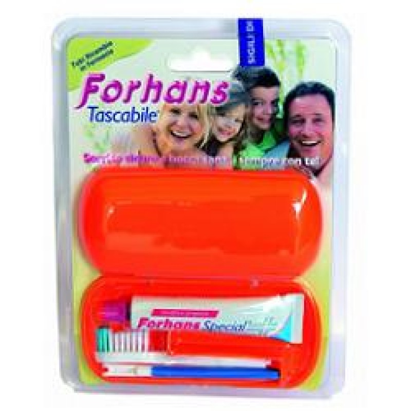 Forhans Tascabile Travel Kit Spaxxolino + Dentrifricio Speciale da 12 , 5 ml