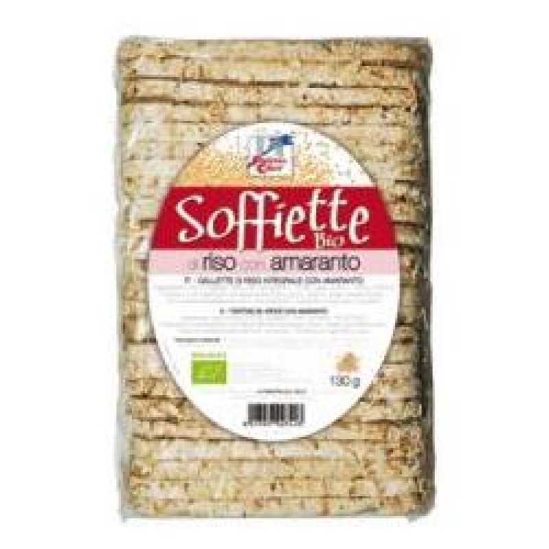 SOFFIETTE RISO C/AMARANTO BIO