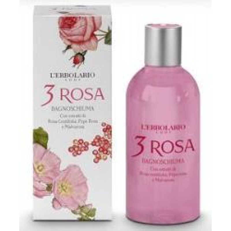 L'erbolario 3 Rosa Bagnoschiuma 250ml