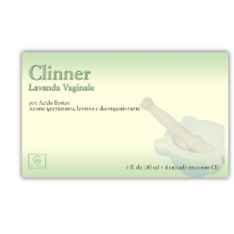 Clinner Lavanda Vaginale 4 Flaconcini da 140 ml