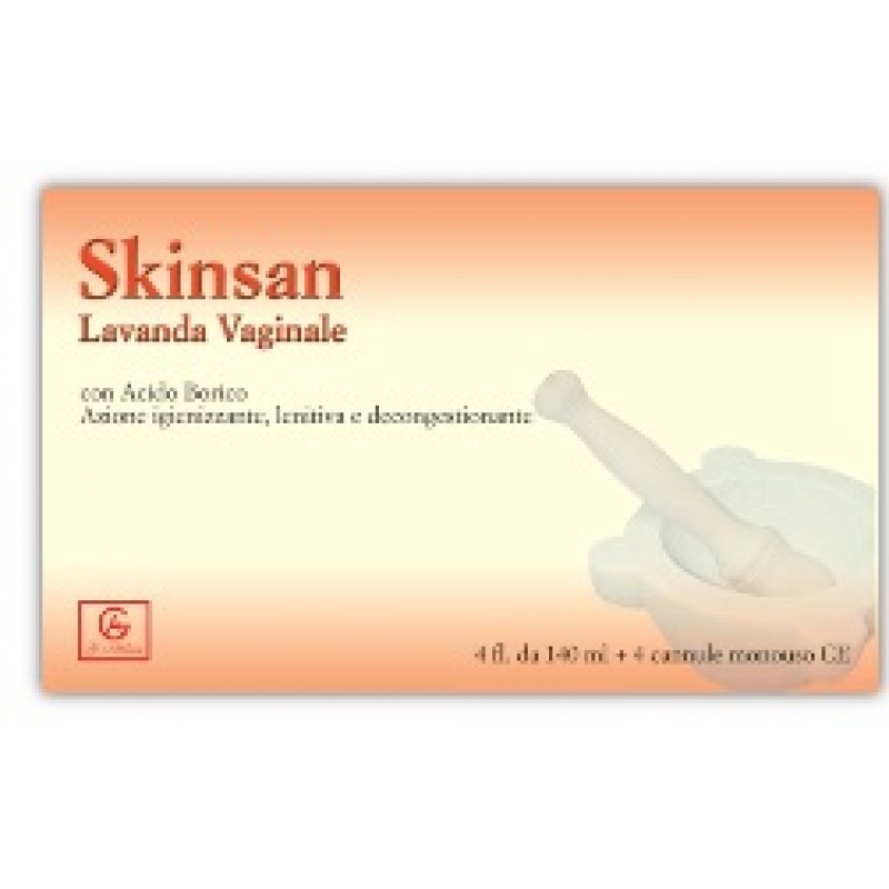 Skinsan Lavanda Vaginale 4 Flaconcini da 140 ml