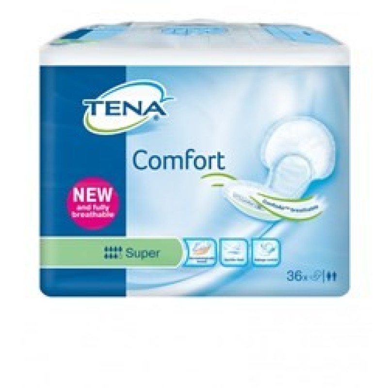 Tena Comfort Super Pannolini Colore Verde 40 pezzi
