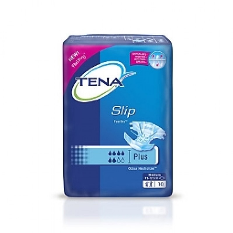 Tena Slip Plus Pannoloni Mutandina Taglia M 10 Pezzi