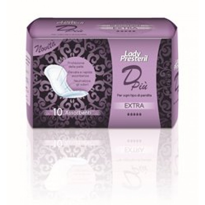Lady Presteril Dpiù Extra Assorbenti 12 Pezzi