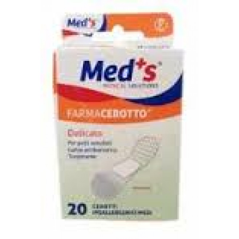 Med's Strips Cerotti TNT Elasticizzato Medi 20 Pezzi
