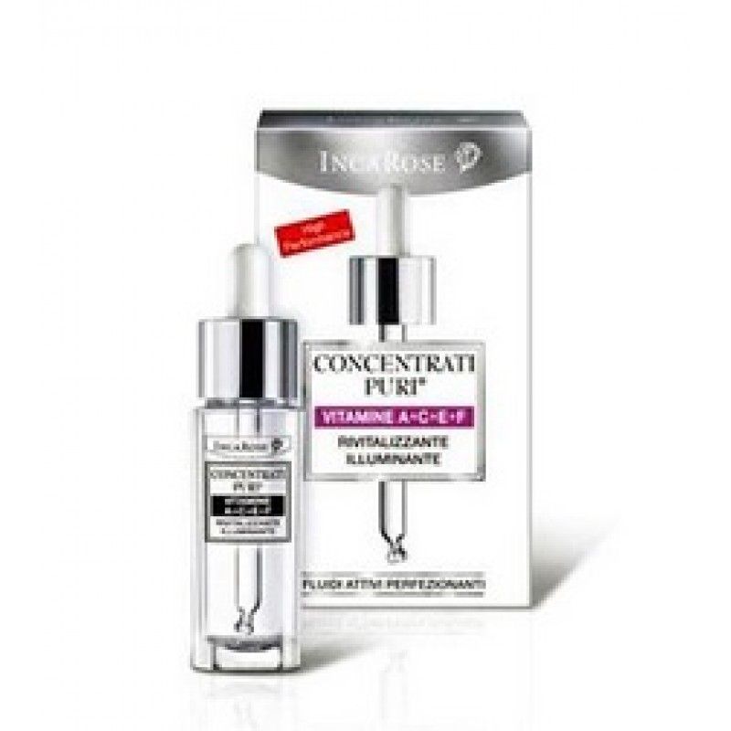Incarose Concentrato Puri Vitamine A+C+E+F Trattamento Rivitalizzante 15 ml