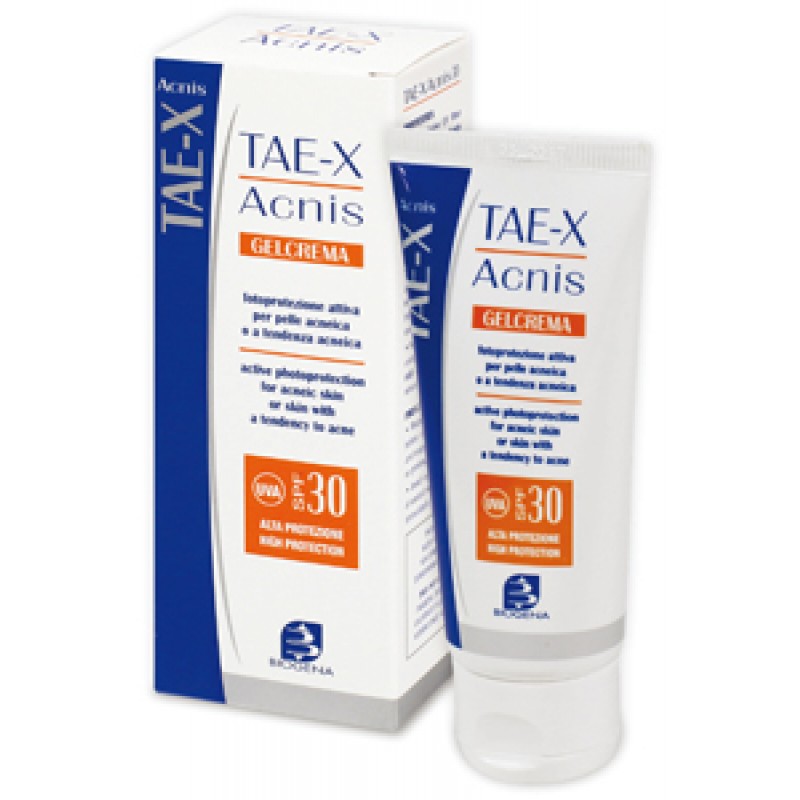 TAE-X Acnis SPF30 GelCrema Protettiva Per Pelle Acneica 60 ml