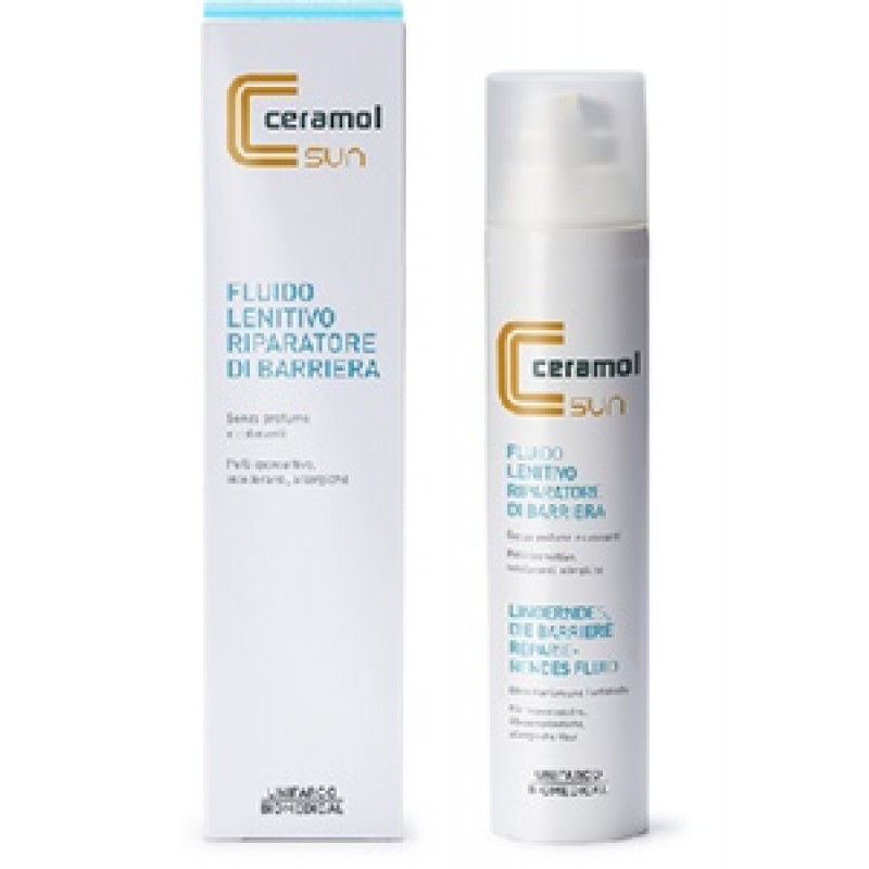 Ceramol Sun Fluido Lenitivo per gli arrossamenti da esposizione solare 100ml