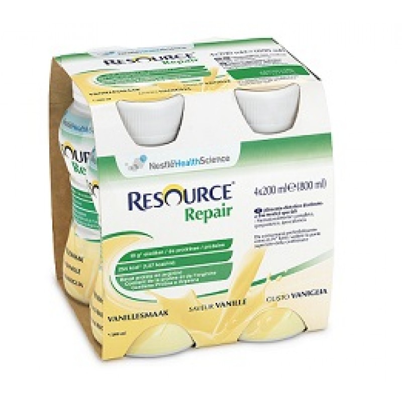 Resource Repair Vaniglia Bevanda Iperproteica 4x200 ml