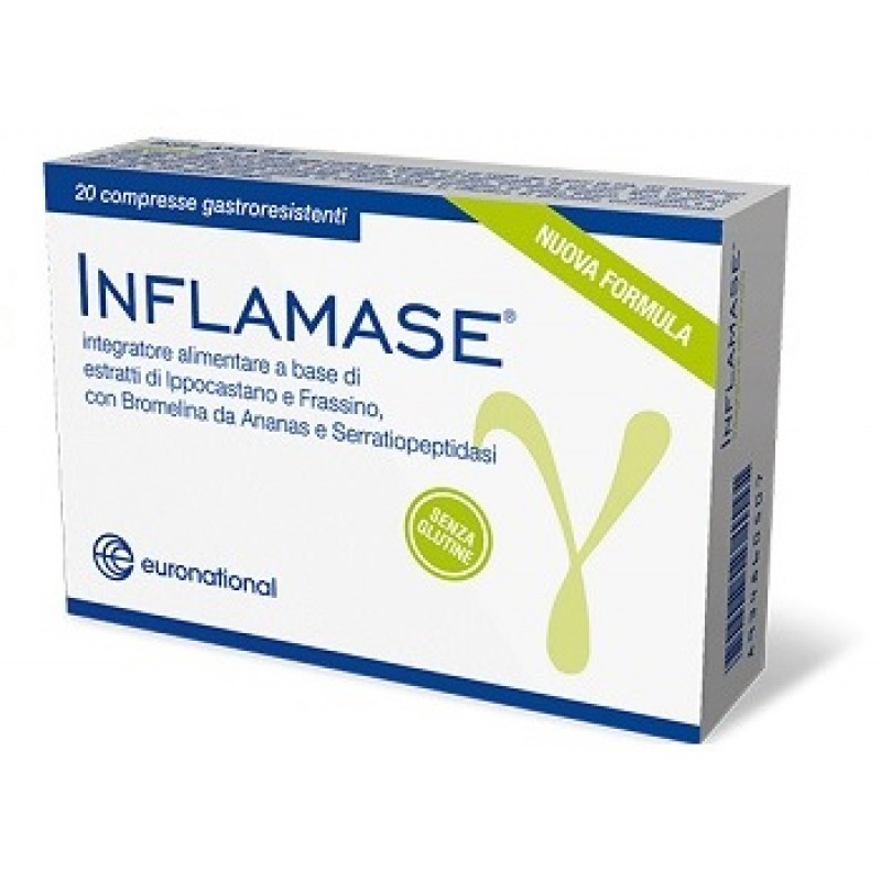 Inflamase Integratore Funzionalità Microcirolo 20 Compresse