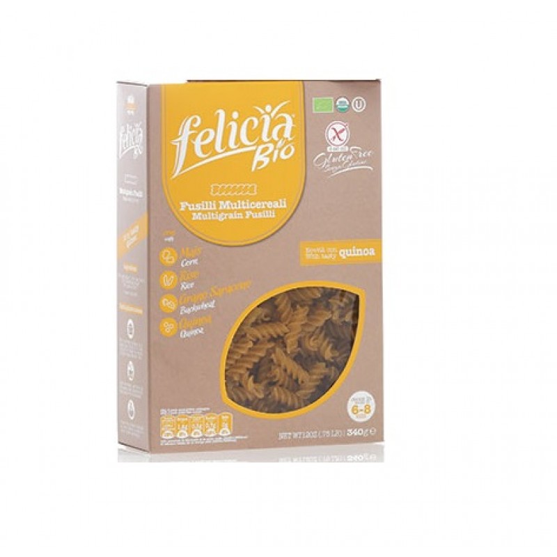 Felicia Bio Fusilli Di Grano Saraceno Senza Glutine 340 g
