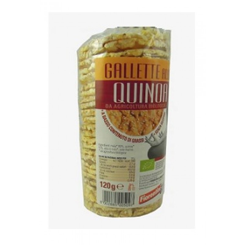 Fiorentini Gallette Bio Quinoa Senza Glutine 120 g