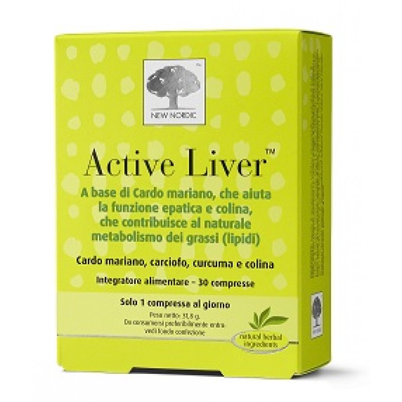 Active Liver Integratore Epatico 30 Compresse