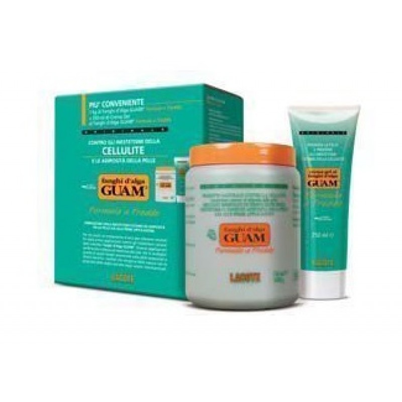 Guam Fanghi D'Alga Freddo Anticellulite 1 Kg + Crema Gel 250 ml