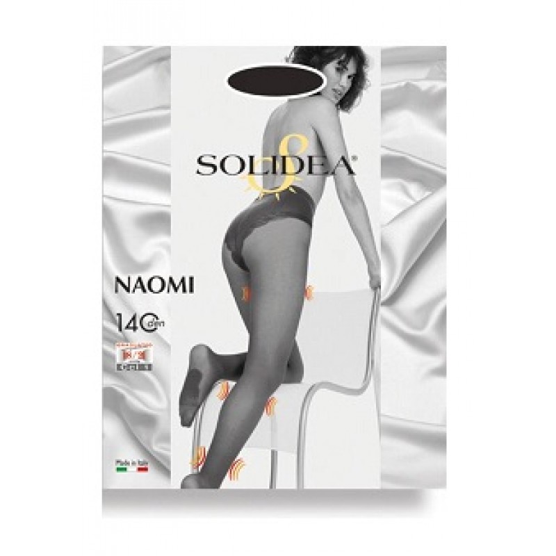 Solidea Naomi 140 DEN Collant Compressivo Modellante Colore Nero Taglia 4