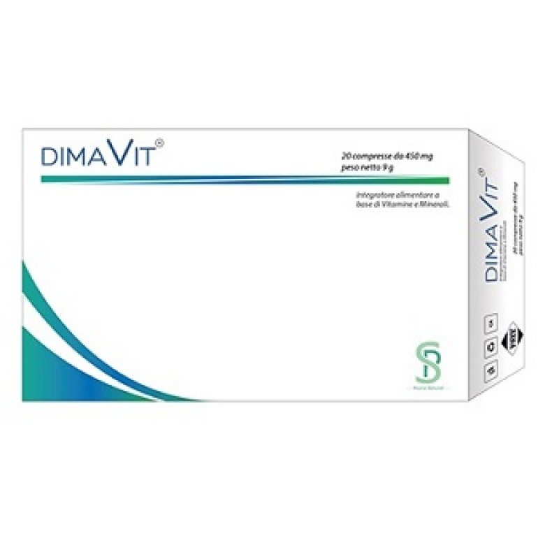 Dimavit Integratore Vitamine e Sali minerali 20 Compresse