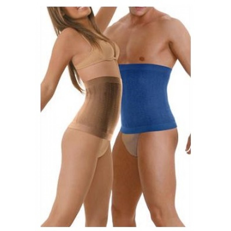 Solidea Silver Wave Abdominal Band Cintura Micromassaggiante Addominale Colore Noisette Taglia M