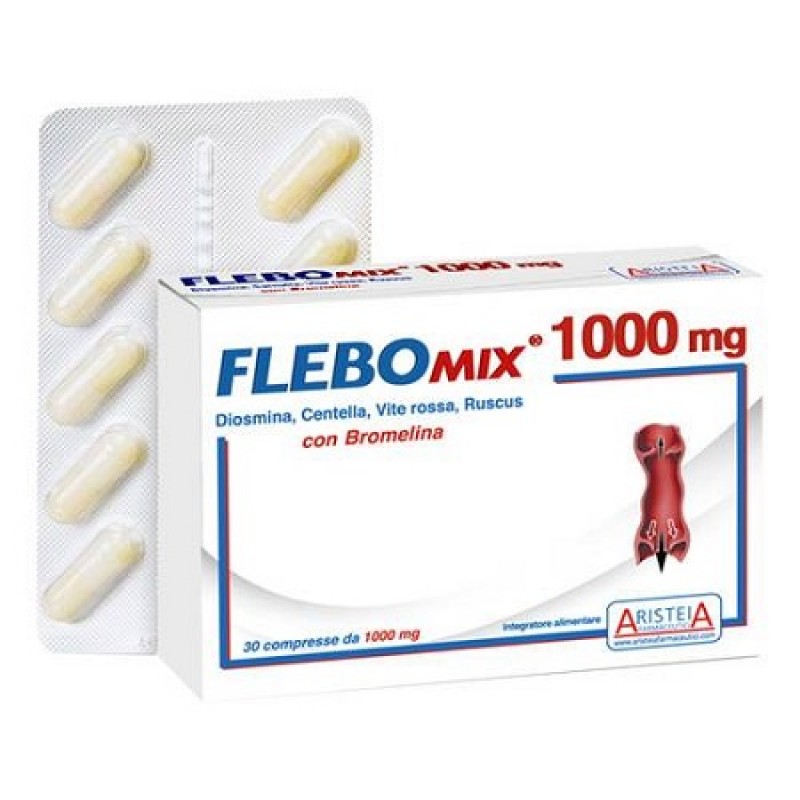 Flebomix 1000 integratore alimentare utile per il microcircolo 30 compresse