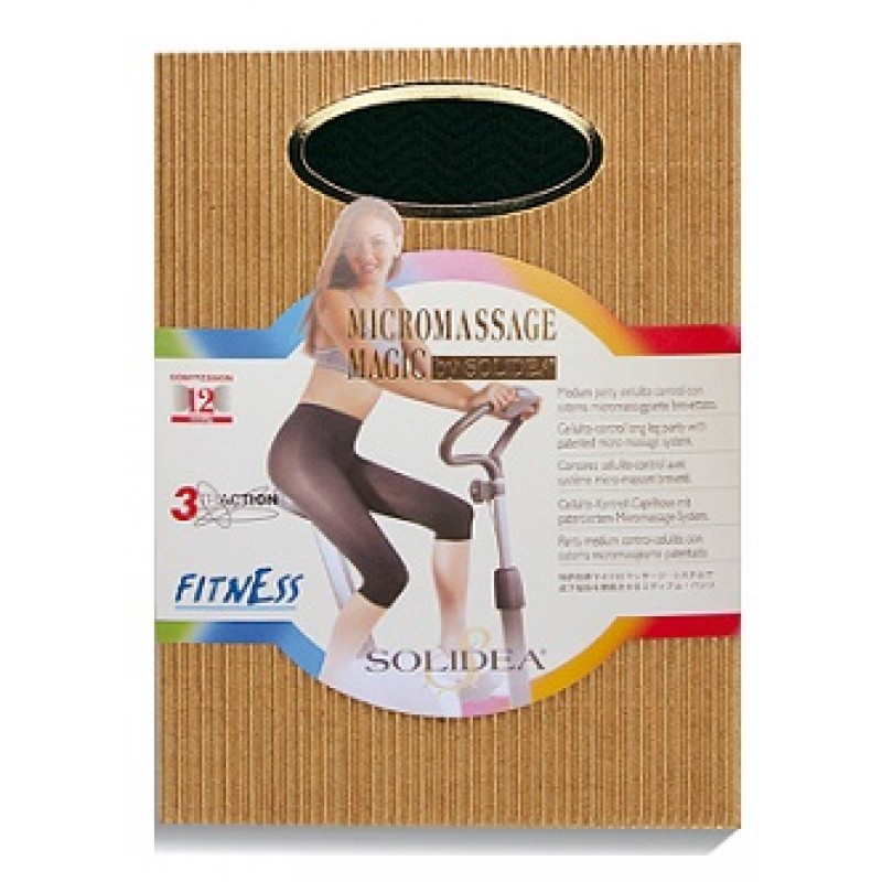 Solidea Magic Fitness Tutore Micromassaggiante Colore Nero Taglia 3